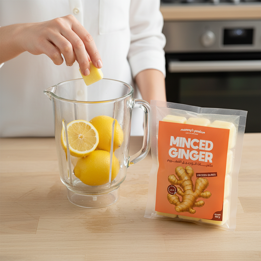 Minced Ginger Cubes
