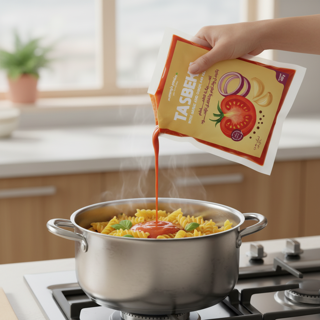 Tasbeka Tomato with garlic and onion