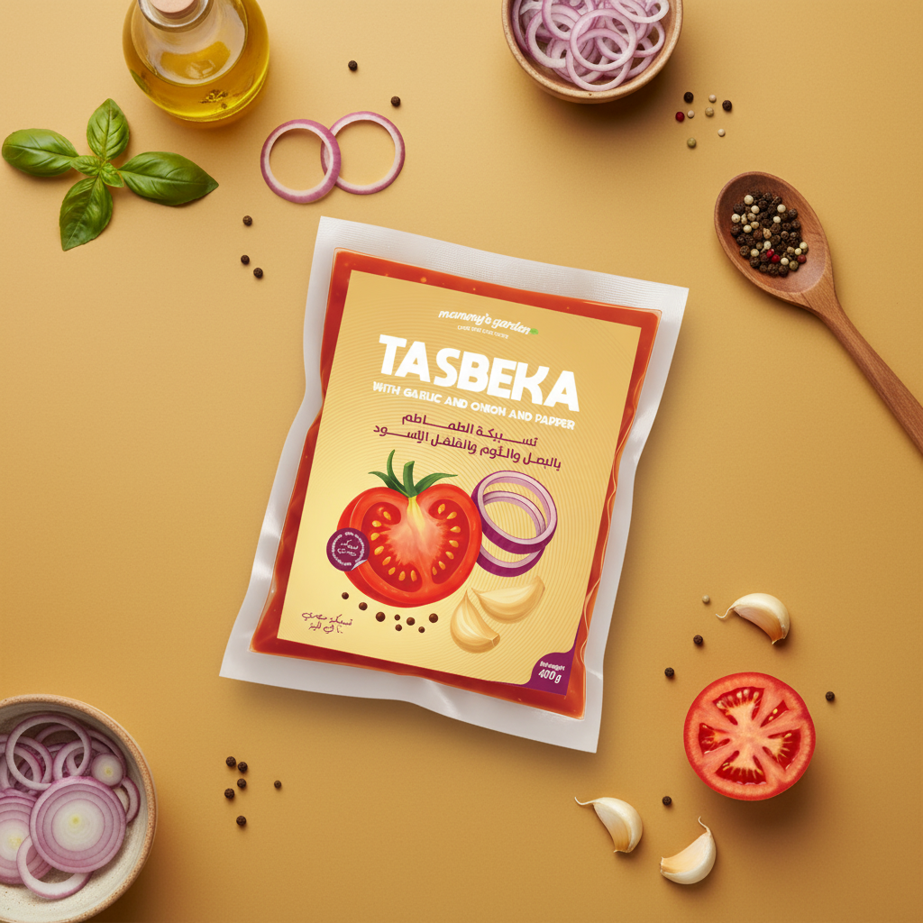 Tasbeka Tomato with garlic and onion