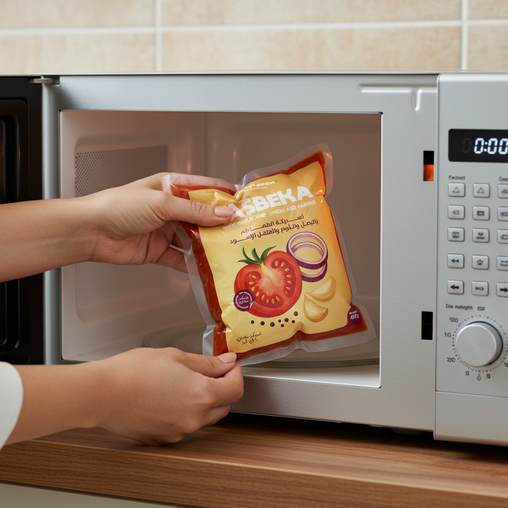 Tasbeka Tomato with garlic and onion