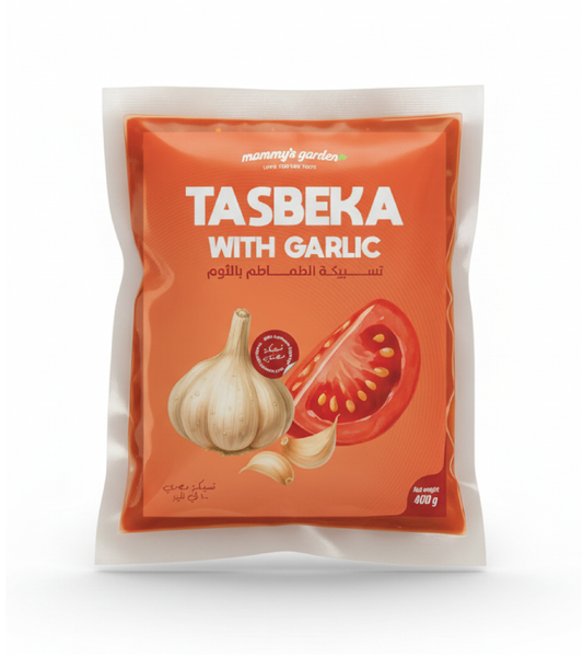 Tasbeka with garlic