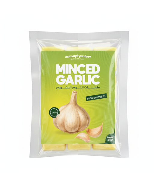 Minced Garlic Cubes